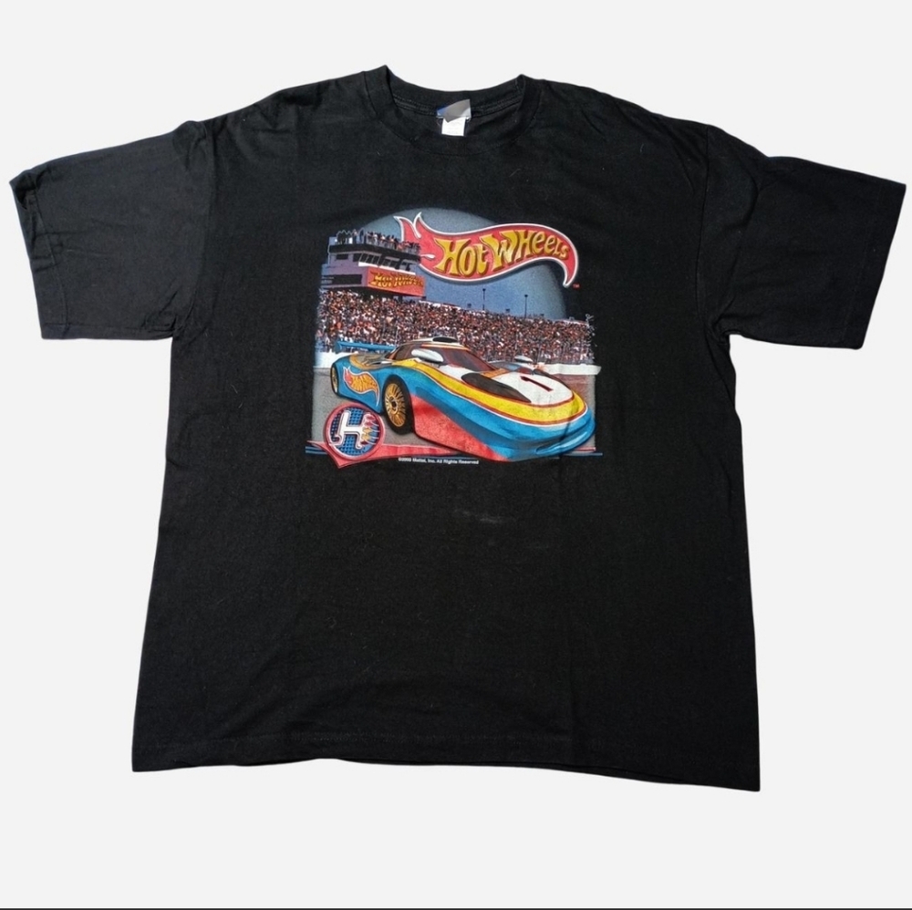 2000 Vintage Mattel Hotwheels Toy Race Car Nascar Hotrod Racing T-shirt